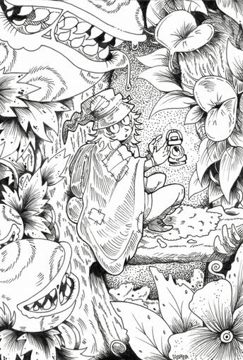 Traditional Pen &amp; Ink