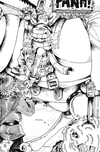 Traditional Pen &amp; Ink